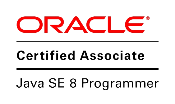 CERTIFICATION ORACLE CERTIFIED ASSOCIATE, JAVA SE 8 PROGRAMMER CERTIFICATION ORACLE CERTIFIED ASSOCIATE, JAVA SE 8 PROGRAMMER